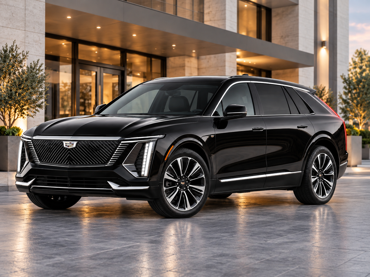 Luxury sedan for Houston airport transportation