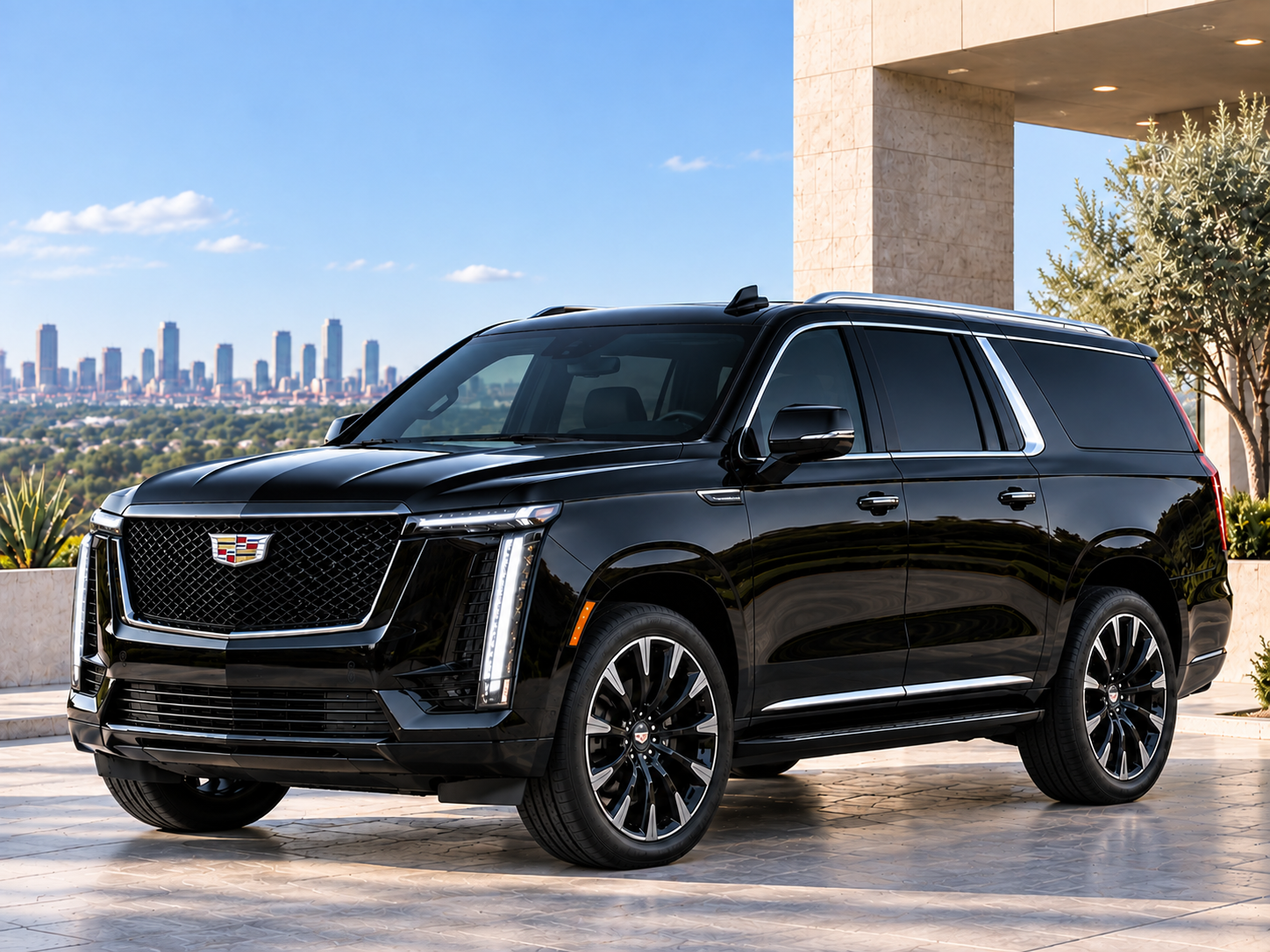 Luxury SUV cruise transportation